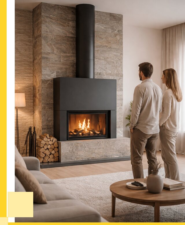 Закрытые камины под ключ в Саратове от 122796 р., ЭриданСрт