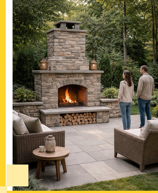 Уличные камины из кирпича в Саратове от 153495 р. | ЭриданСрт