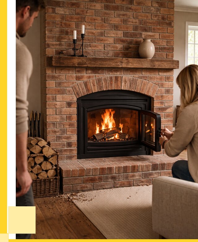 Кирпичные камины под ключ в Саратове от 153495 р. | ЭриданСрт