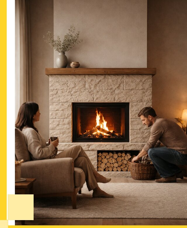 Камины для дома в Саратове под ключ от 153495 р. | ЭриданСрт