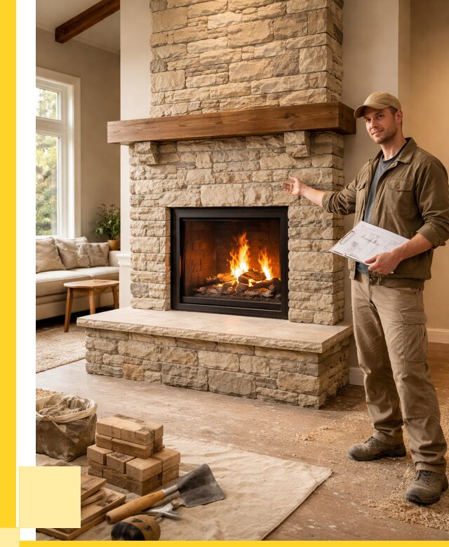 Камины под ключ в Саратове от 184194 р. | ЭриданСрт — установка