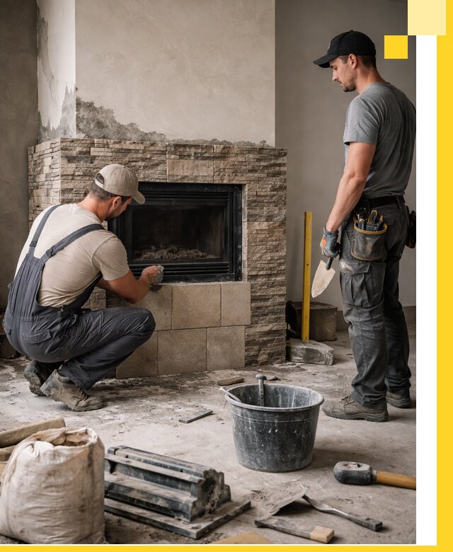 Камины под ключ в Саратове: проект, изготовление и монтаж