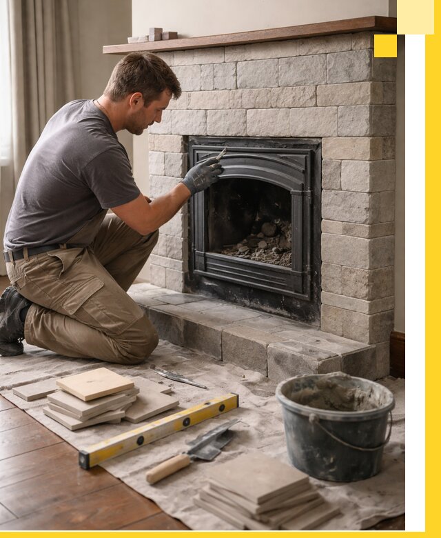 Профессиональный ремонт каминов в Саратове восстановление и сервис