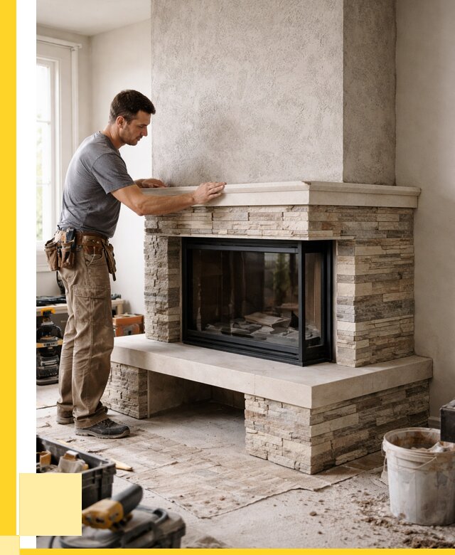 Изготовление каминов под ключ в Саратове от 153495 р. | ЭриданСрт