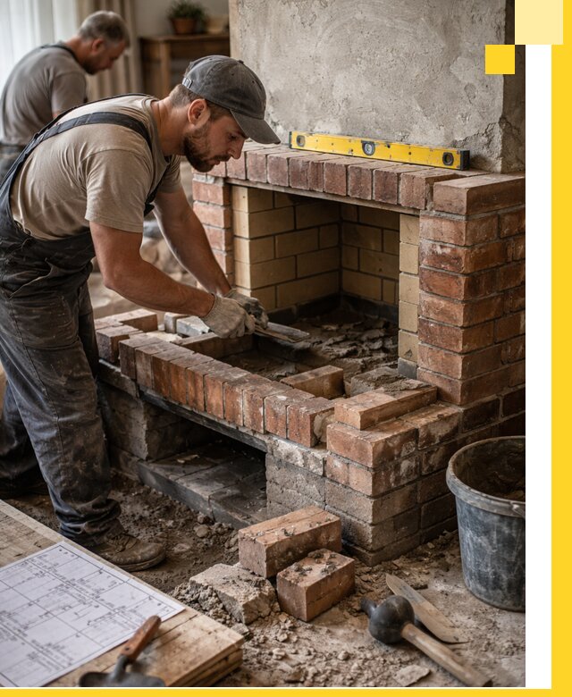 Изготовление и установка каминопечей под ключ в Саратове