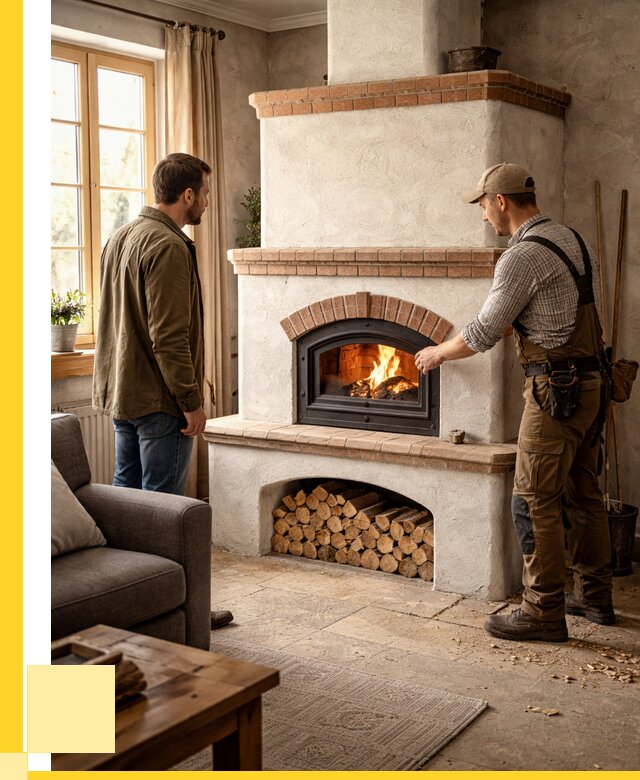 Печи камины в Саратове: кирпичные, изразцовые от 61398 р. | ЭриданСрт