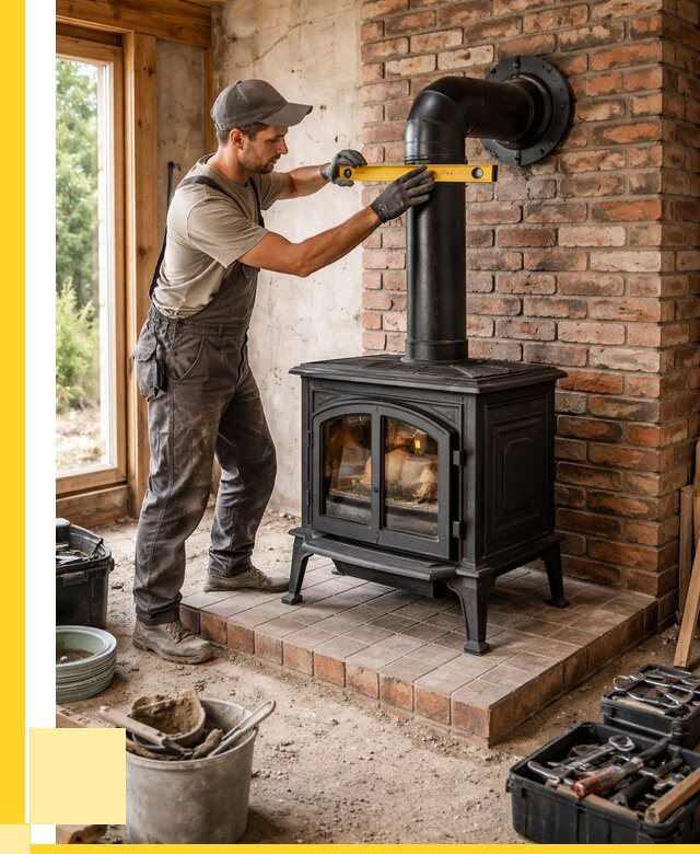 Монтаж печей установка банной печи в Саратове от 15350 р. | ЭриданСрт