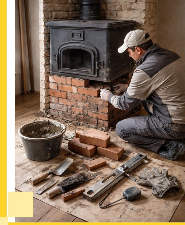 Ремонт печей в Саратове от 12280 р., услуги печника ЭриданСрт