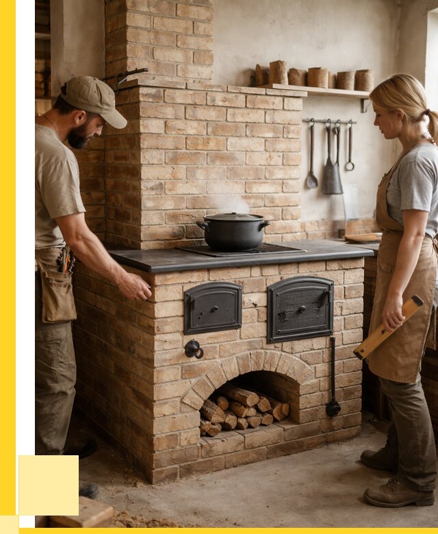 Варочно отопительные печи в Саратове от 92097 р. | ЭриданСрт