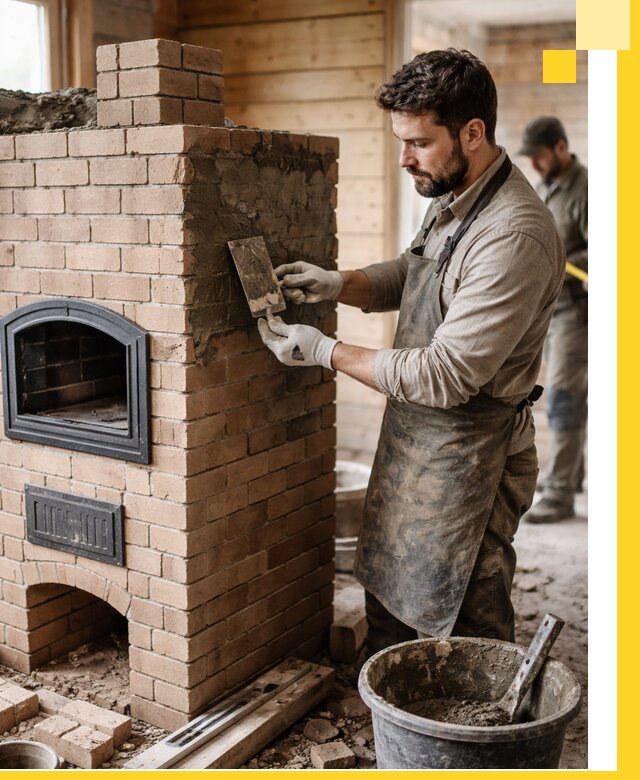 Изготовление и установка печей-шведок под ключ в Саратове