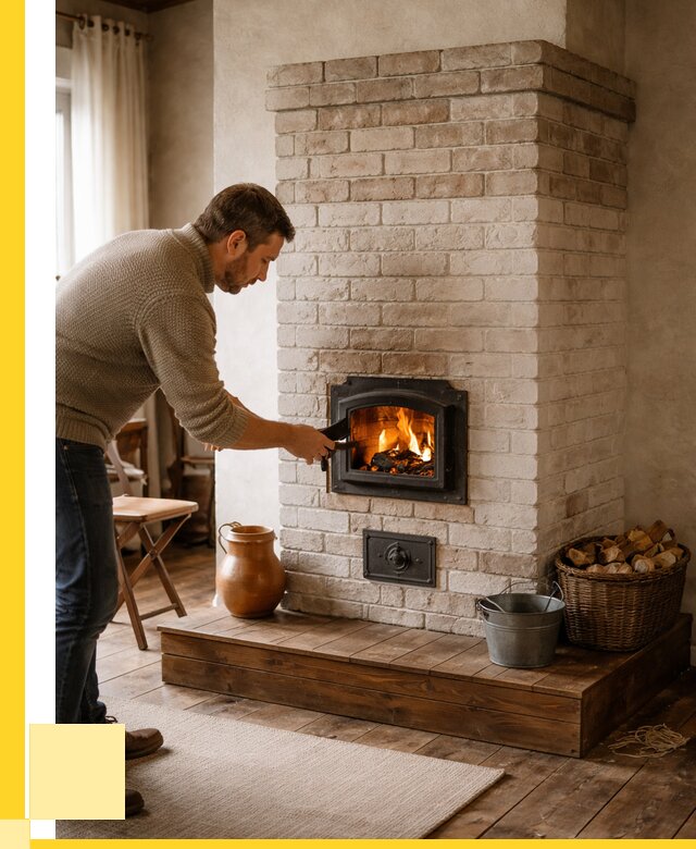 Печь голландка из кирпича в Саратове от 86981 р. | ЭриданСрт