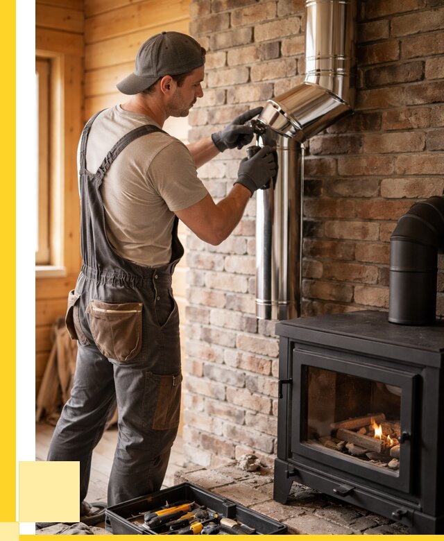 Монтаж дымоходов для печей в Саратове от 7675 р. | ЭриданСрт