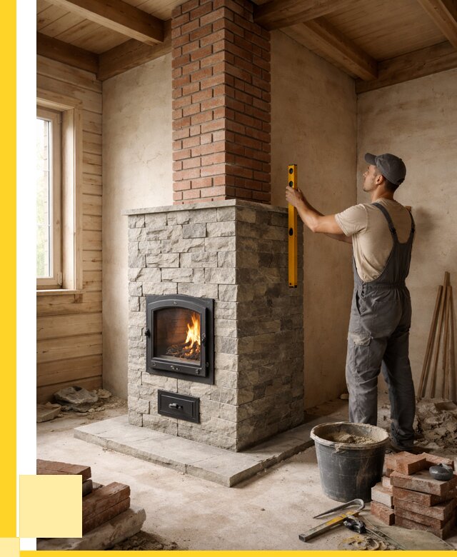 Печи и дымоходы под ключ в Саратове от 46049 р., ЭриданСрт