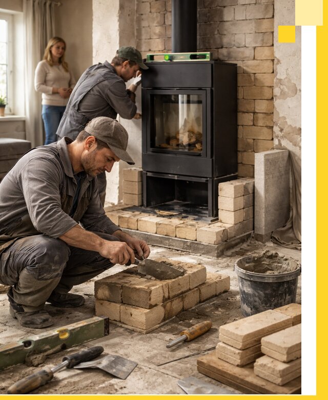 Печи и камины под ключ: проект, установка в Саратове