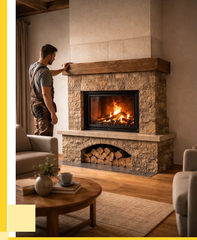 Печи камины для дома под ключ в Саратове от 56282 р. | ЭриданСрт