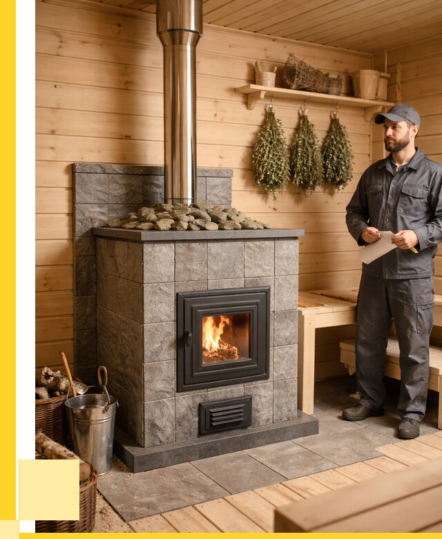 Печи для бани под ключ в Саратове от 122796 р. | ЭриданСрт