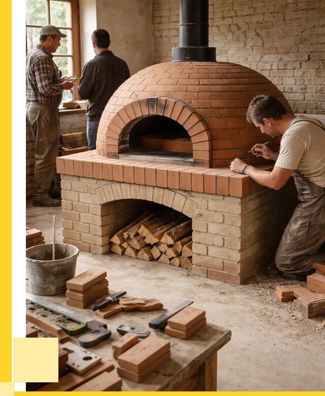 Помпейская печь дровяная для пиццы в Саратове | ЭриданСрт от 204660 р.