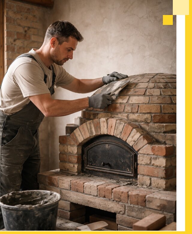 Изготовление и монтаж помпейских печей на заказ в Саратове