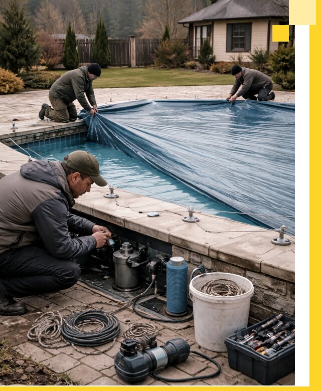 Консервация бассейнов в Саратове: подготовка к длительному хранению