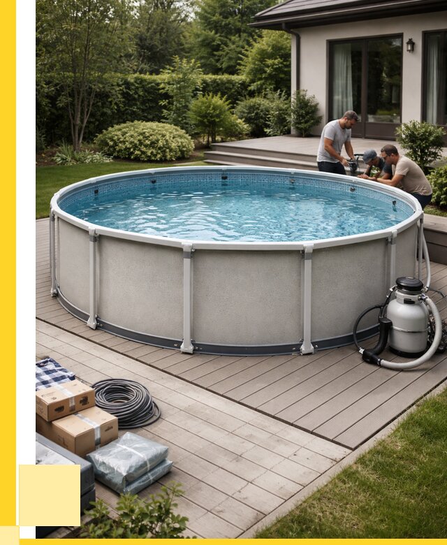 Купить каркасные бассейны в Саратове от 46049 р. | ЭриданСрт