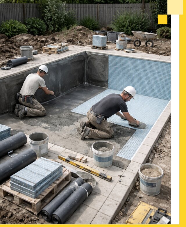 Проектирование и строительство стационарных бассейнов в Саратове