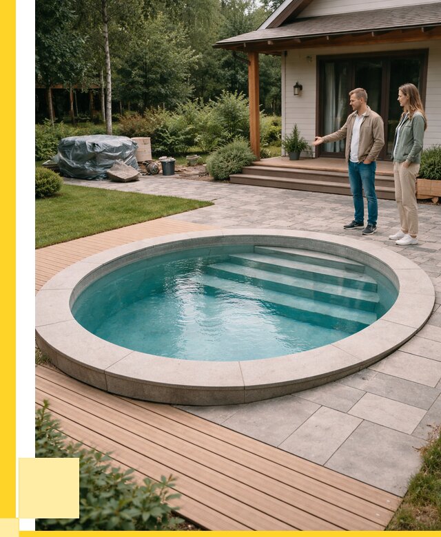 Бассейн на даче под ключ в Саратове от 204660 р., ЭриданСрт