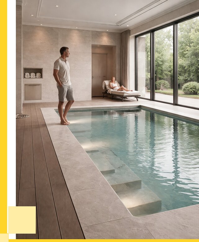 Бассейны в коттедже под ключ в Саратове от 1227960 р. | ЭриданСрт