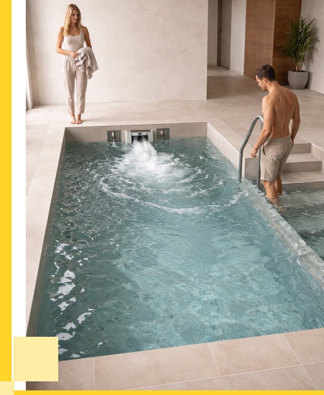 Бассейн с противотоком в Саратове от 255825 р. | ЭриданСрт