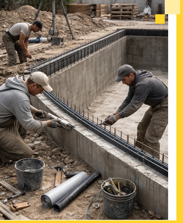 Качественный монтаж чаши бассейна в Саратове под ключ с гарантией