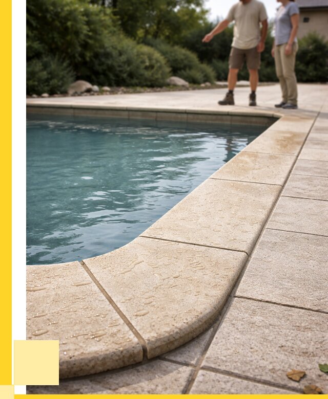 Копинговый камень для бассейнов в Саратове от 4298 р. | ЭриданСрт