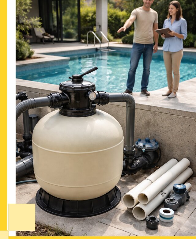 Песочные фильтры для бассейнов в Саратове от 18419 р., ЭриданСрт
