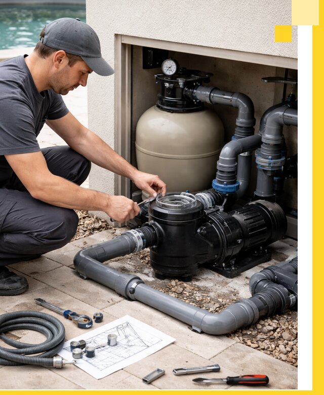 Поставка, монтаж и сервис насосов для бассейнов в Саратове