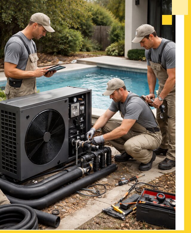 Проектирование и установка тепловых насосов для бассейнов в Саратове