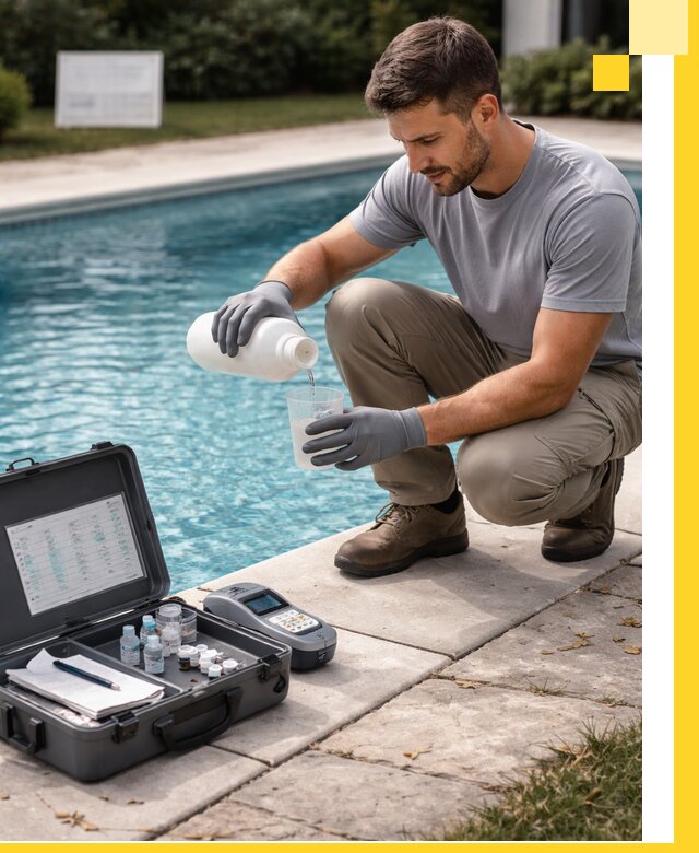 Профессиональная дезинфекция воды в бассейне в Саратове