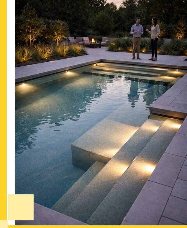 Освещение бассейнов в Саратове под ключ от 25583 р. | ЭриданСрт