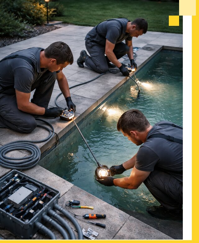 Профессиональное освещение бассейнов в Саратове: дизайн и монтаж