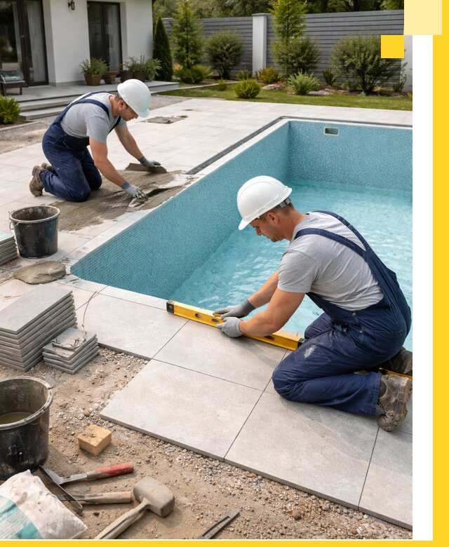 Строительство и монтаж плавательных бассейнов под ключ в Саратове