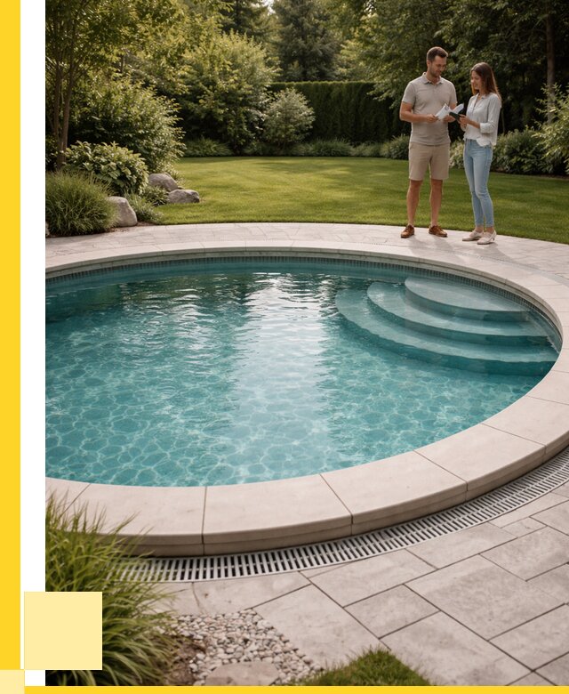 Круглые каркасные бассейны купить в Саратове от 255825 р. | ЭриданСрт