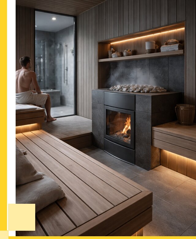 Проект сауны в частном доме в Саратове от 35816 р. | ЭриданСрт