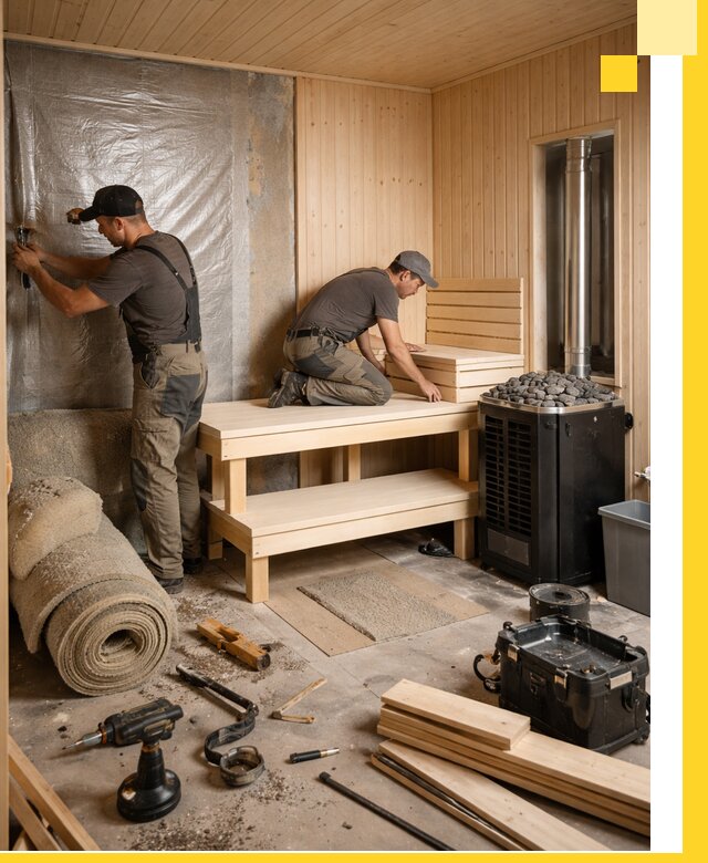 Проекты саун под ключ в Саратове дизайн и строительство