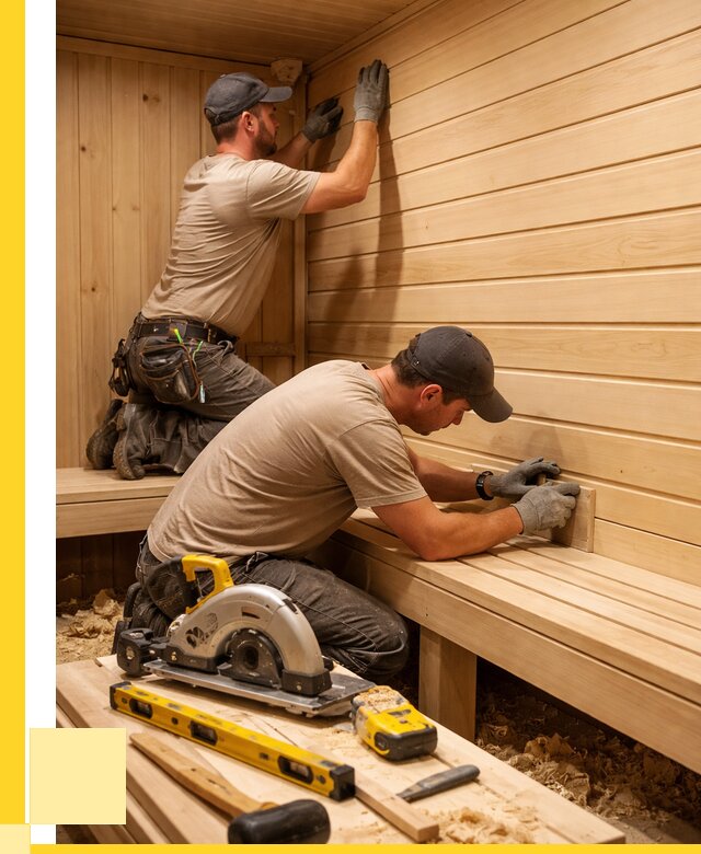 Обшивка саун вагонкой в Саратове от 2558 р. | ЭриданСрт