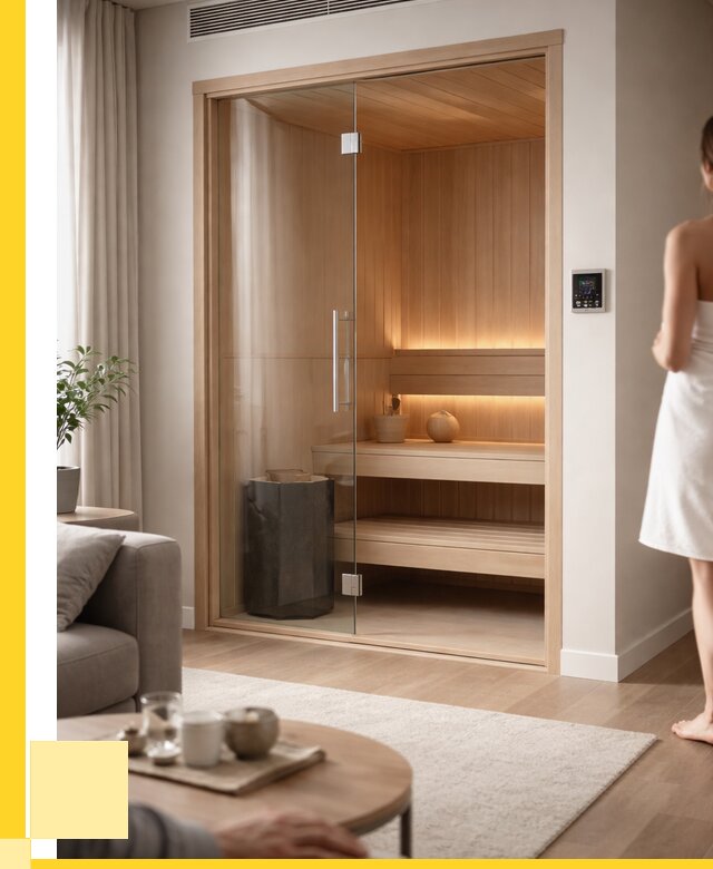 Сауна в квартире под ключ в Саратове от 122796 р. ЭриданСрт