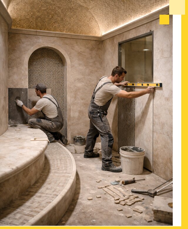 Проектирование и строительство саун с хамамом под ключ в Саратове