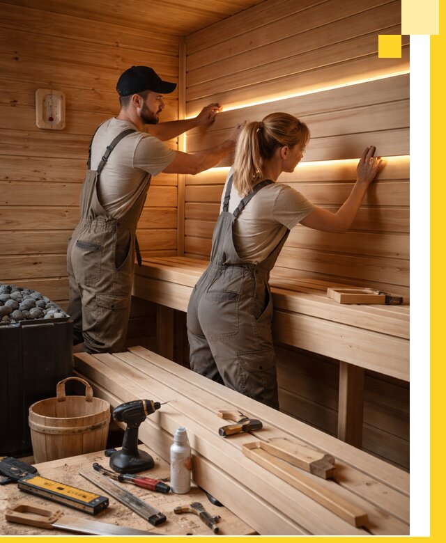 Дизайн саун и бань под ключ с индивидуальным проектом в Саратове