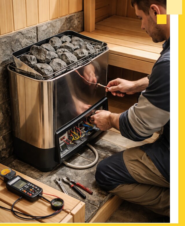 Продажа и установка электрокаменок для саун в Саратове