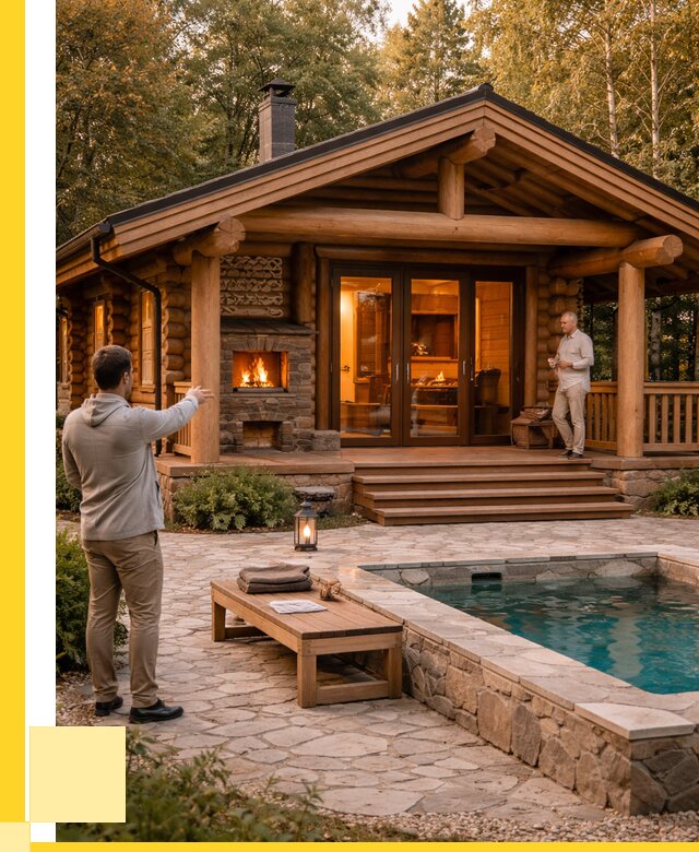 Проекты бань и хамам в Саратове от 25583 р. | ЭриданСрт