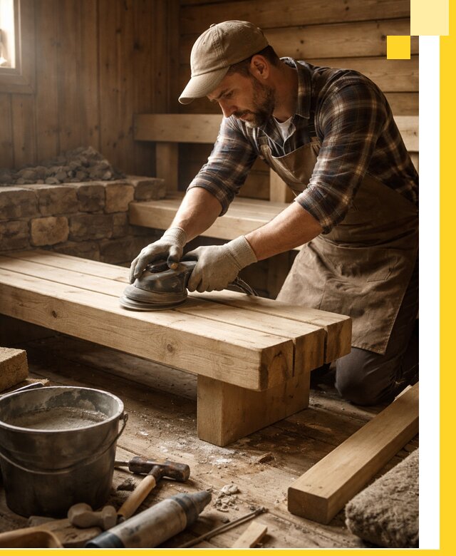 Ремонт бань под ключ в Саратове с гарантией качества и сроков