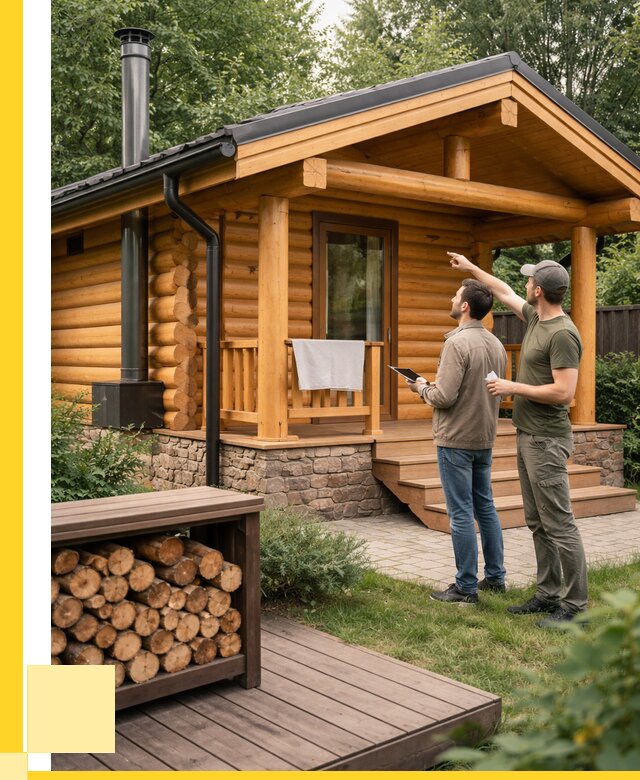 Бани для дачи под ключ в Саратове от 255825 р. | ЭриданСрт