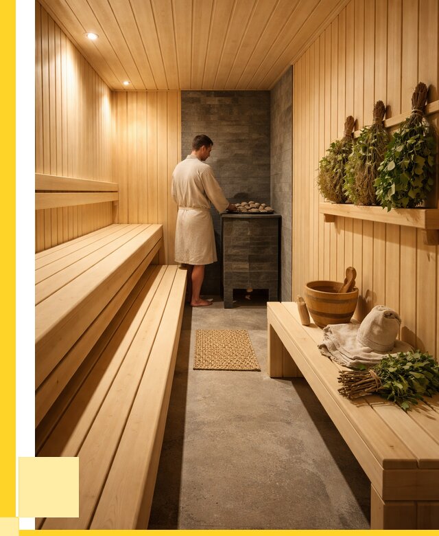 Отделка парной под ключ в Саратове от 358155 р. | ЭриданСрт