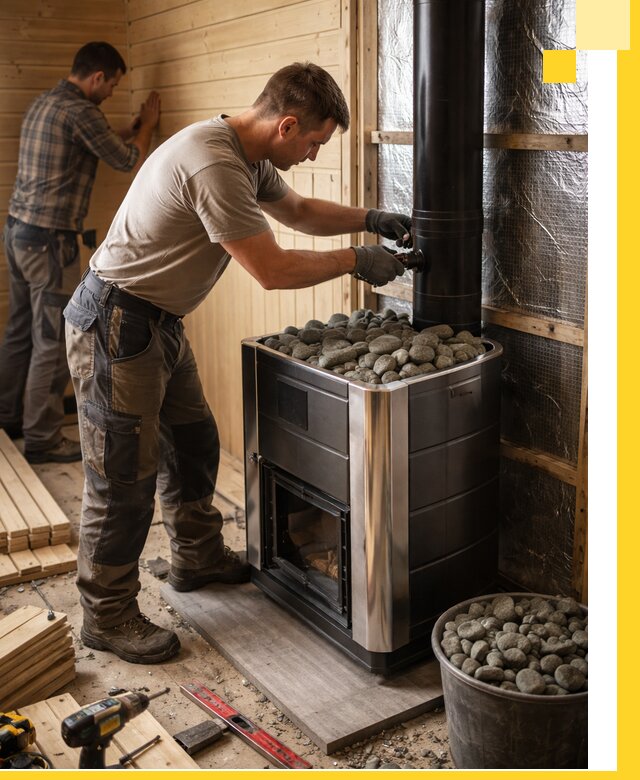 Проектирование и строительство парилок для бани в Саратове под ключ